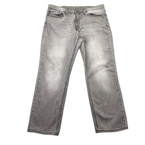 Levis 541 Athletic Taper Jeans Mens Grey Wash Denim Pants Sz 36 Fits 37" Grunge